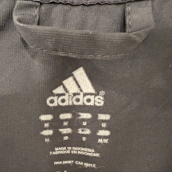 Men's Adidas Reflective Athletic Track Jacket - size medium - Picture 3 of 4